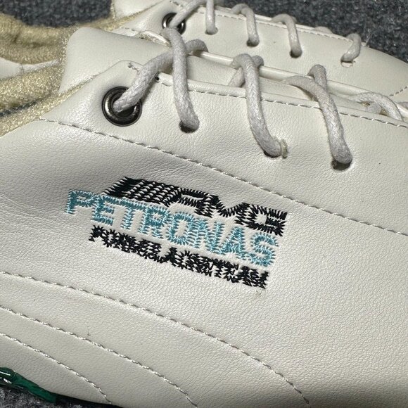Vintage Puma AMG Petronas Formula 1 Racing Team Shoes White Green Leather main image 8